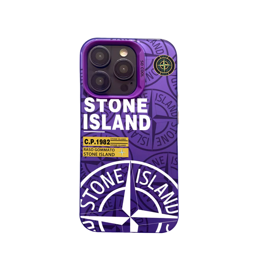 Coque Transparente Stone Island Pour IPhone 17 - Protection Dorsale - Neuf Sous Blister