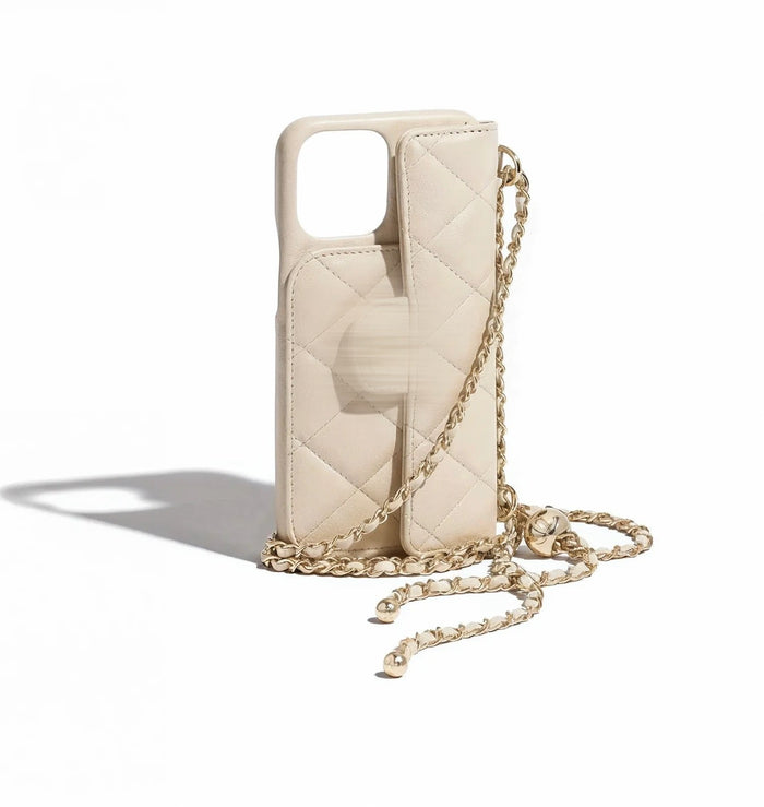 Coque Chanel Beige