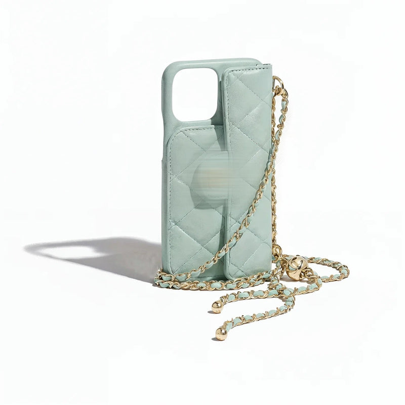 Coque Chanel Turquoise