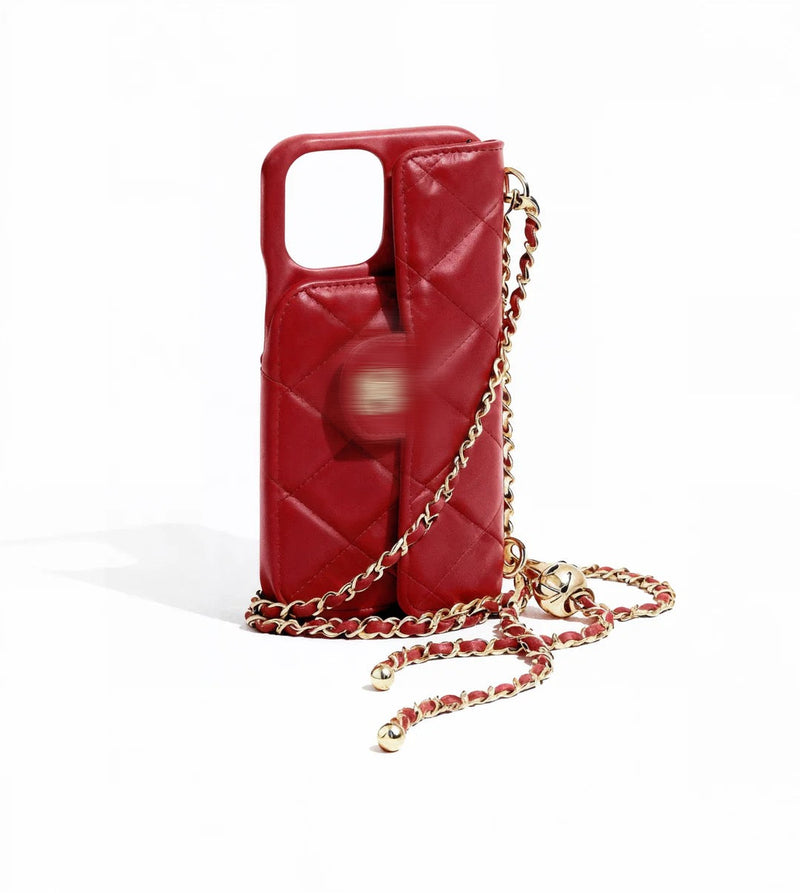 Coque Chanel Rouge