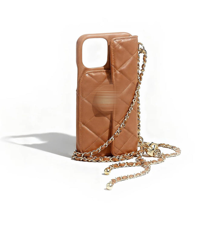 Coque Chanel Camel