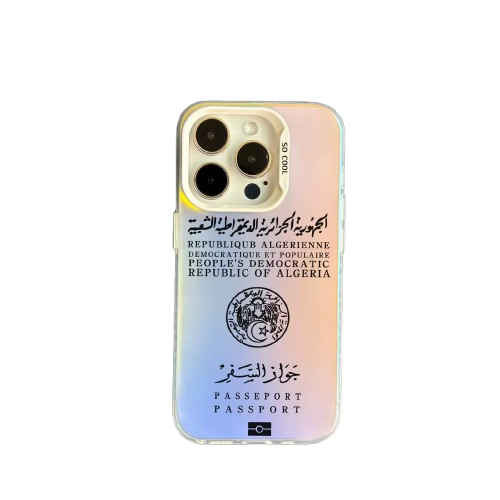 Coque Algérie Passeport – Holographique